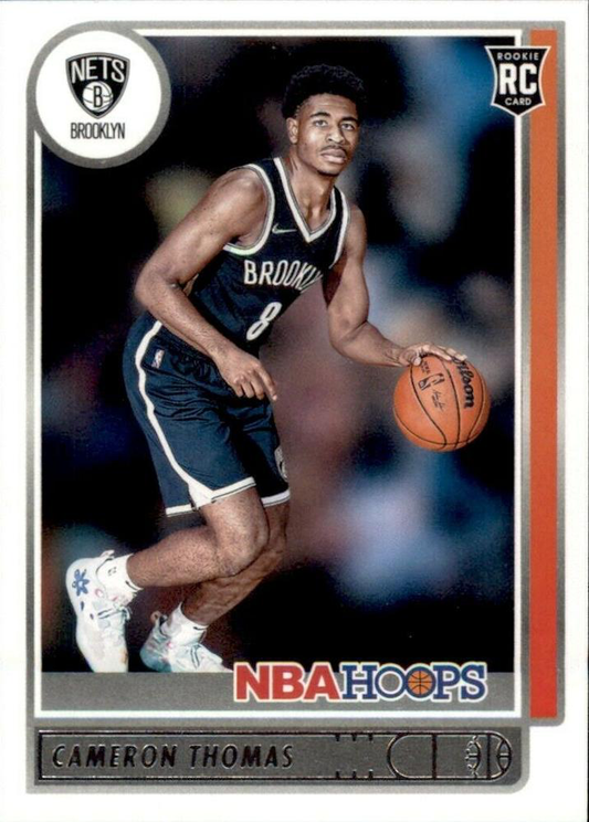 2021 Panini Hoops Cameron Thomas RC #231 Brooklyn Nets