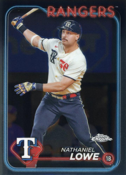 2024 Topps Chrome Nathaniel Lowe Texas Rangers #252