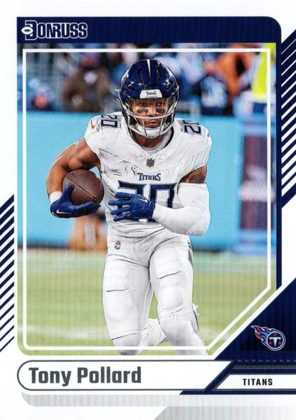 2024 Panini Donruss Tony Pollard Tennessee Titans #194