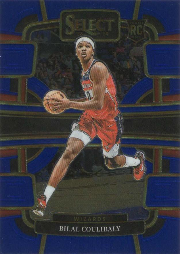 2023 Panini Select NBA Blue Bilal Coulibaly RC #97 Washington Wizards