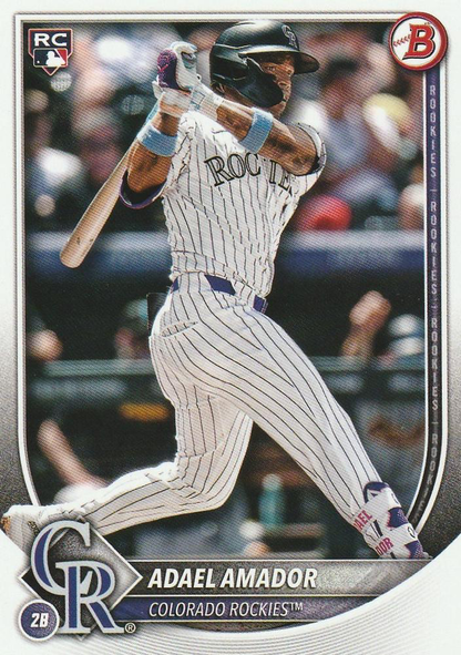 2025 Topps Bowman Adael Amador RC Colorado Rockies #31