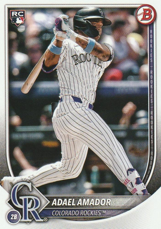 2025 Topps Bowman Adael Amador RC Colorado Rockies #31