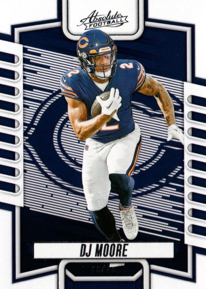 2023 Panini Absolute DJ Moore #93 Chicago Bears
