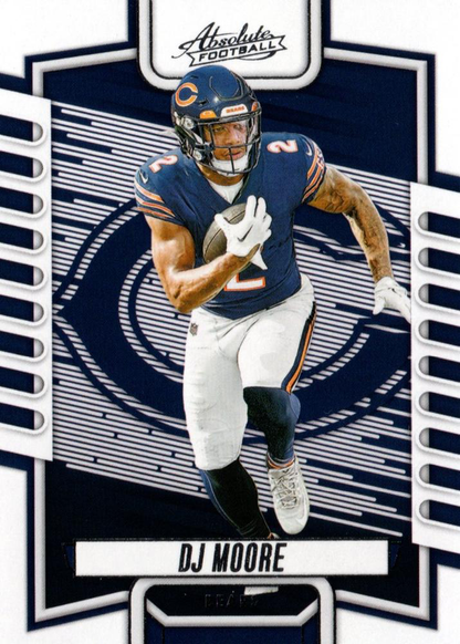 2023 Panini Absolute DJ Moore #93 Chicago Bears