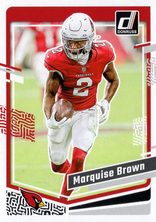 2023 Panini Donruss Marquise Brown #4 Arizona Cardinals