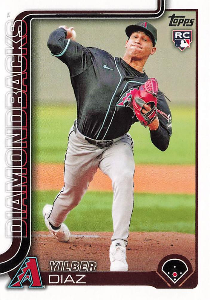 2025 Topps Series 1 Yilber Diaz RC Arizona Diamondbacks #104