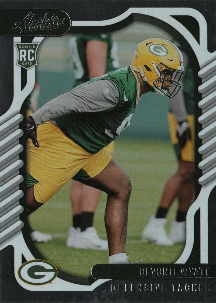 2022 Panini Absolute Devonte Wyatt RC #160 Green Bay Packers