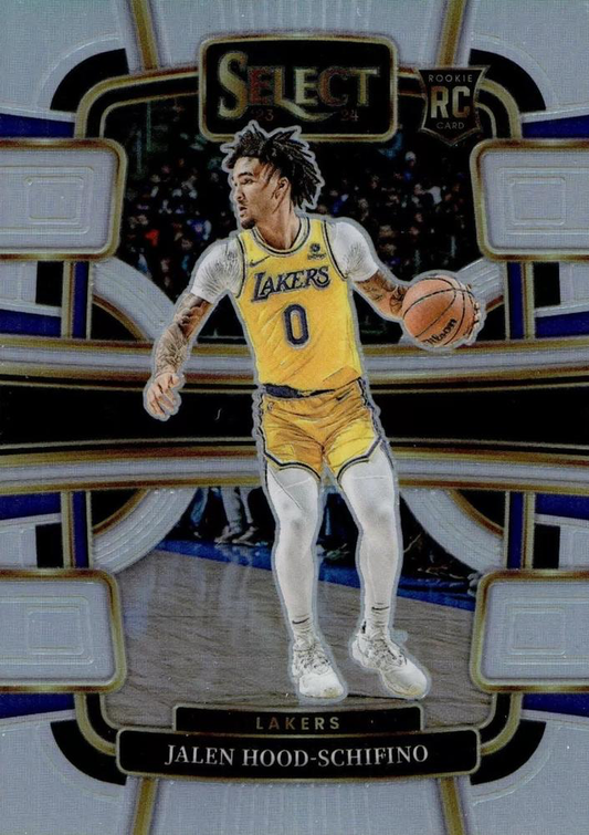 2023 Panini Select NBA Silver Jalen Hood-Schifino RC #99 Los Angeles Lakers