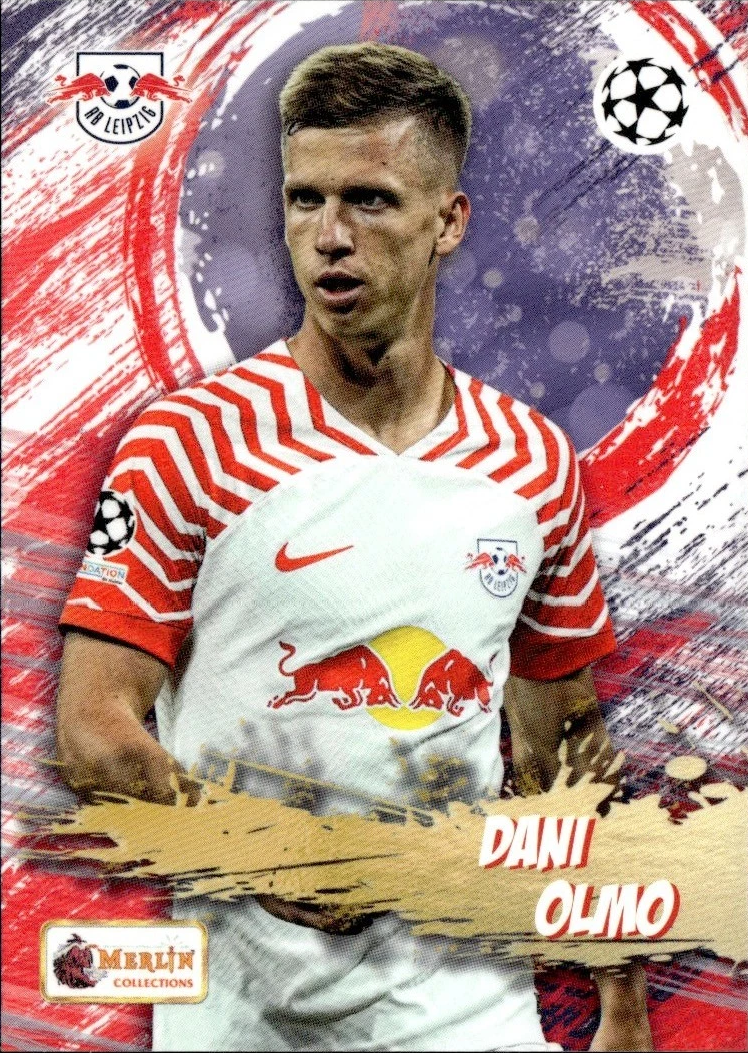 2023 Topps Merlin Heritage UCC Dani Olmo Fan Favourites #155 RB Leipzig