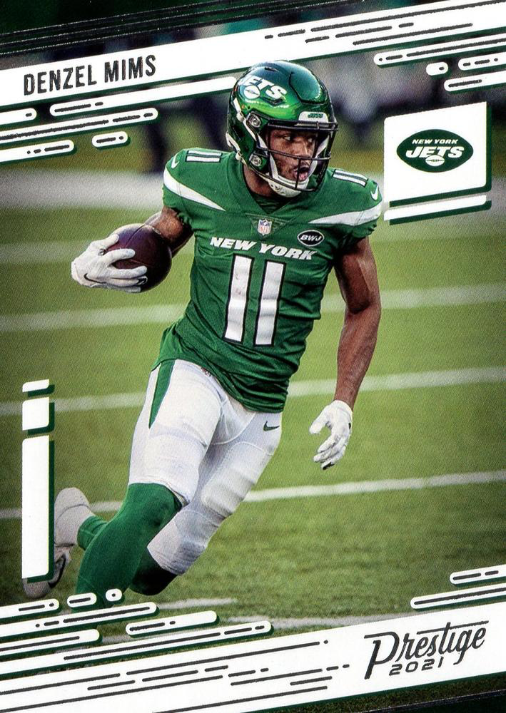 2021 Panini Prestige Denzel Mims #163 New York Jets