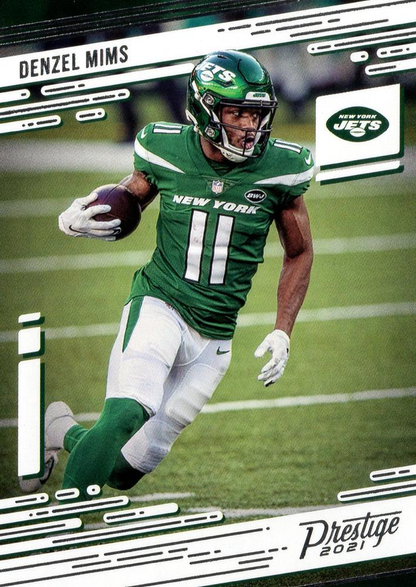 2021 Panini Prestige Denzel Mims #163 New York Jets
