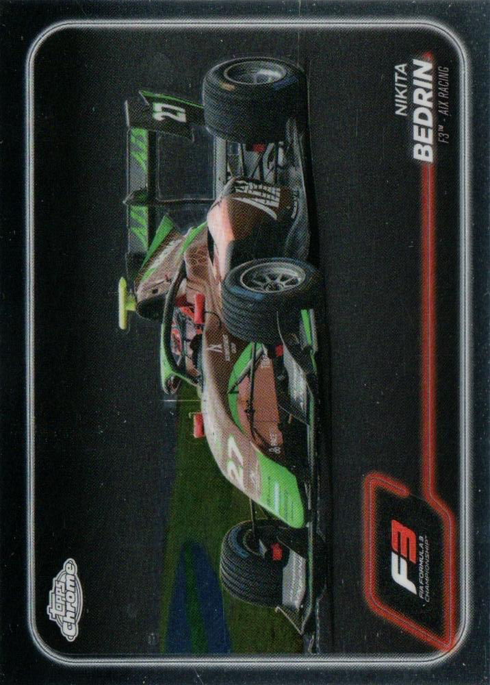 2024 Topps Chrome Formula 1 Nikita Bedrin F3C #140 Aix Racing
