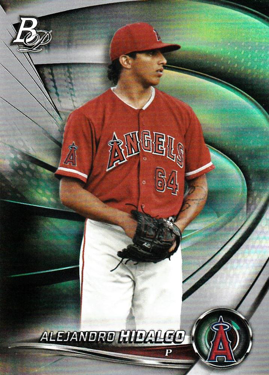 2022 Topps Bowman Platinum Top Prospects Alejandro Hidalgo Los Angeles Angels #TOP-20