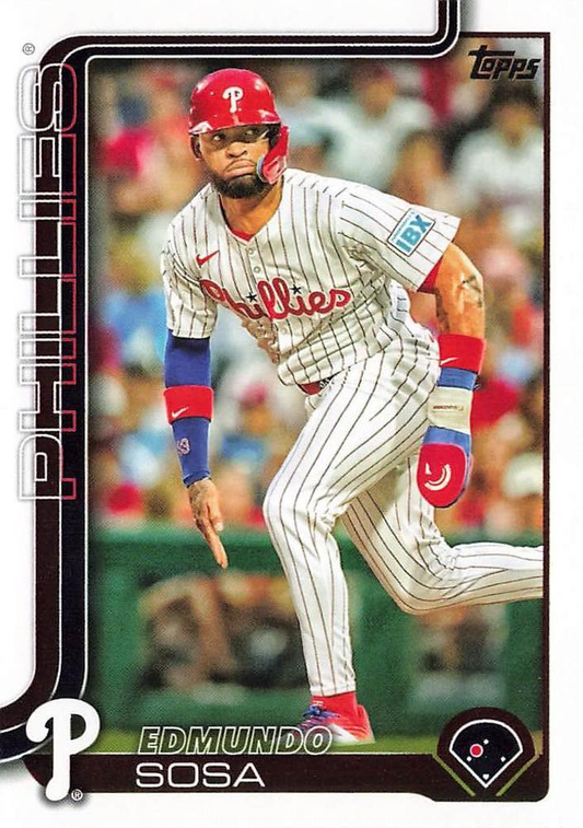2025 Topps Series 2 Edmundo Sosa Philadelphia Phillies #489