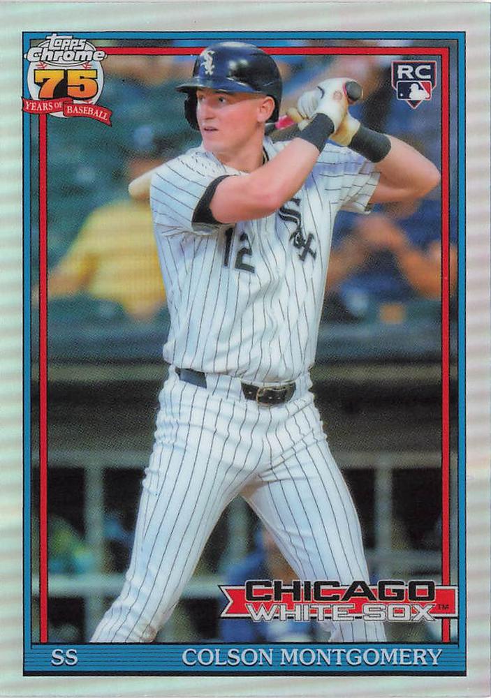 2026 Topps Chrome 1991 35th RC Colson Montgomery #91CB-16 Chicago White Sox