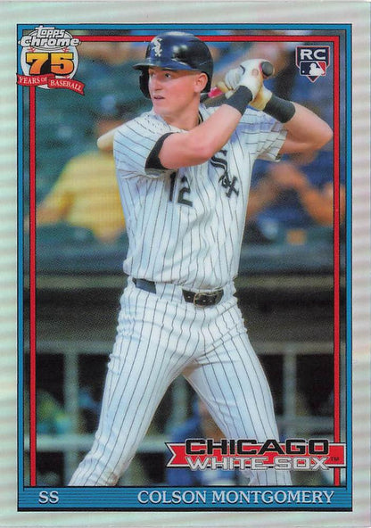 2026 Topps Chrome 1991 35th RC Colson Montgomery #91CB-16 Chicago White Sox