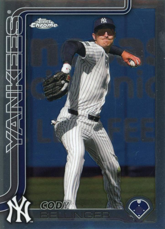 2025 Topps Chrome MLB Cody Bellinger #83 New York Yankees