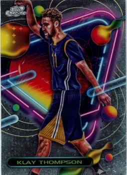 2023 Topps Chrome Cosmic Klay Thompson #119 Golden State Warriors