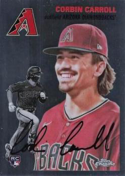 2023 Topps Chrome Platinum Anniversary Corbin Carroll RC Arizona Diamondbacks #350