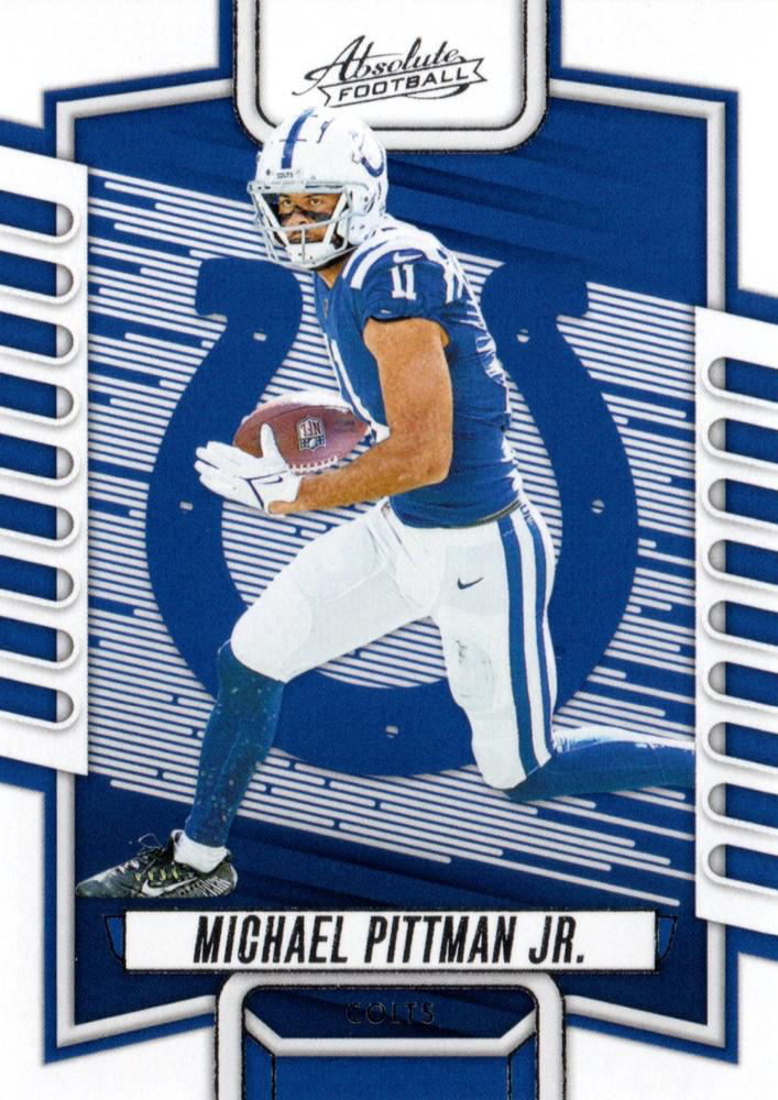 2023 Panini Absolute Michael Pittman Jr. #81 Indianapolis Colts