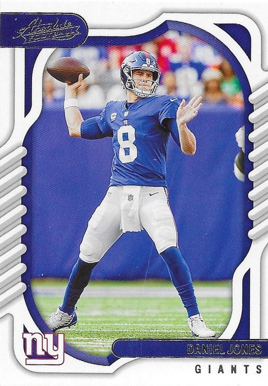 2022 Panini Absolute Daniel Jones #47 New York Giants
