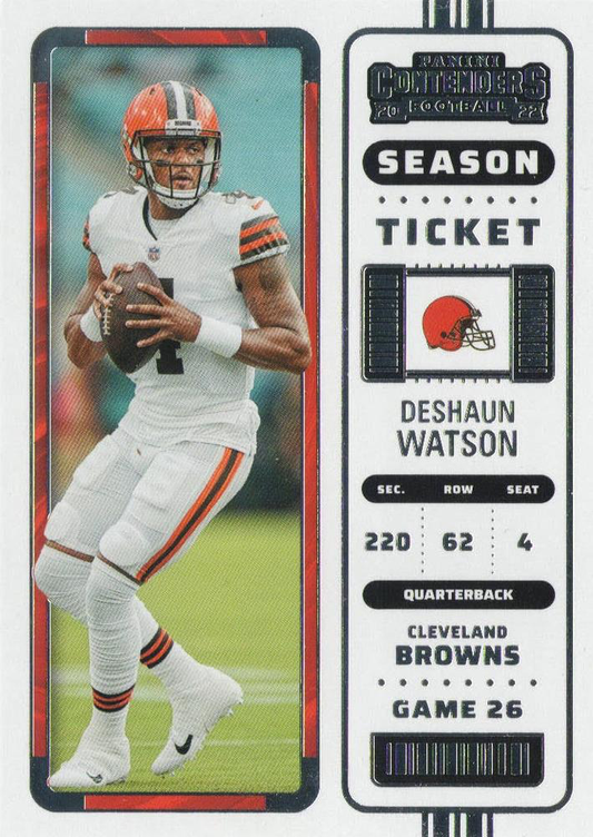 2022 Panini Contenders Deshaun Watson Cleveland Browns #23