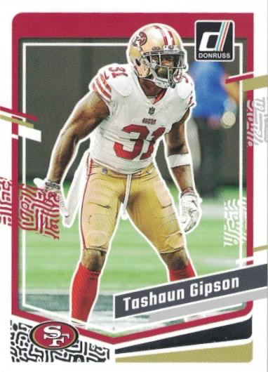 2023 Panini Donruss Tashaun Gipson #273 San Francisco 49ers