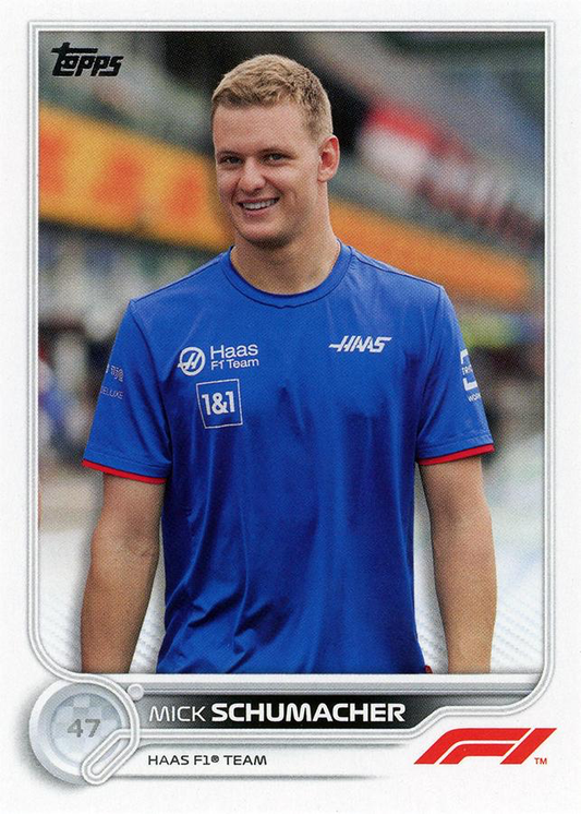 2022 Topps Formula 1 Mick Schumacher #71 Haas