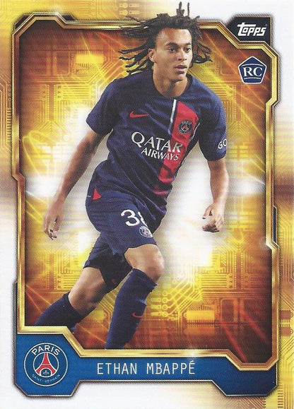 2023 Topps PSG Fan Set Golden Future Ethan Mbappé #PSGG-2 Paris Saint-Germain