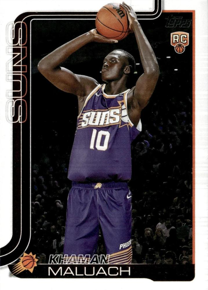 2025 Topps NBA Khaman Maluach RC #210 Phoenix Suns
