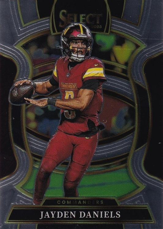 2025 Panini Select Jayden Daniels #88 Washington Commanders