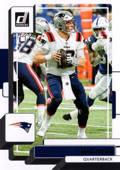 2022 Panini Donruss Mac Jones #134 New England Patriots