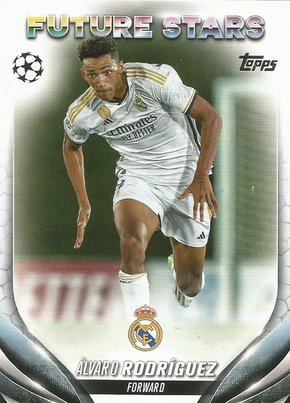 2023 Topps UCC Álvaro Rodríguez Future Stars #134 Real Madrid CF
