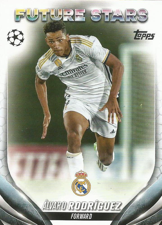 2023 Topps UCC Álvaro Rodríguez Future Stars #134 Real Madrid CF