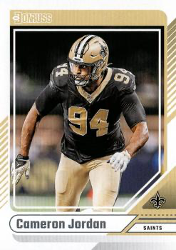 2024 Panini Donruss Cameron Jordan #246 New Orleans Saints