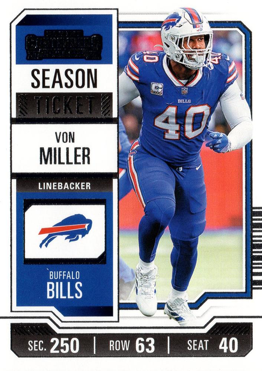 2023 Panini Contenders Von Miller Buffalo Bills #13
