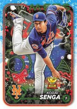 2024 Topps Holiday Kodai Senga ASR New York Mets #H190