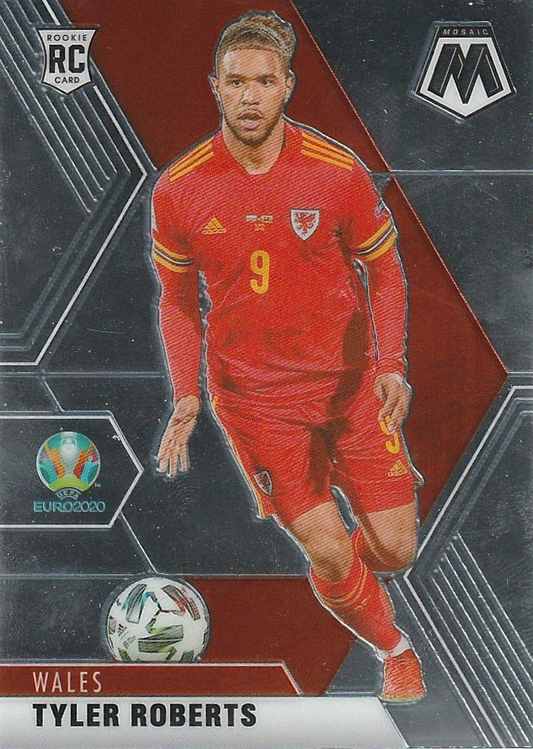 2021 Panini Mosaic UEFA EURO 2020 Tyler Roberts RC #200 Pays de Galles