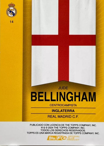 2024 Topps Real Madrid Fan Set Jude Bellingham #14 Real Madrid CF