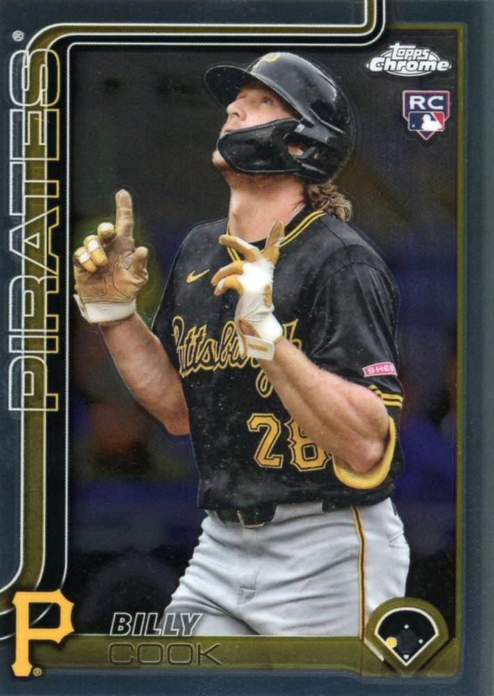 2025 Topps Chrome MLB Billy Cook RC #273 Pittsburgh Pirates