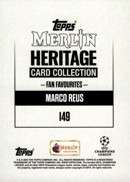 2023 Topps Merlin Heritage UCC Marco Reus #149 Borussia Dortmund