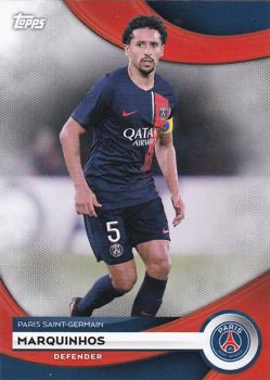 2023 Topps PSG Team Set Marquinhos #3 Paris Saint-Germain