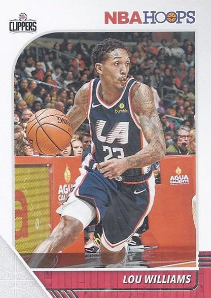 2019 Panini Hoops Lou Williams #84 Los Angeles Clippers