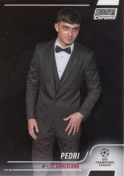 2021 Topps Stadium Club Chrome UCC Pedri #16 FC Barcelona