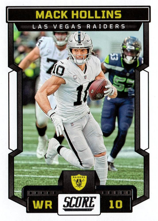 2023 Panini Score Football Mack Hollins Las Vegas Raiders #141