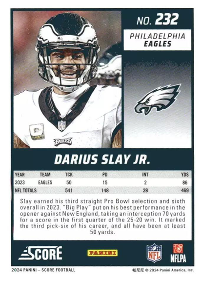 2024 Panini Score Football Darius Slay Jr. Philadelphia Eagles #232