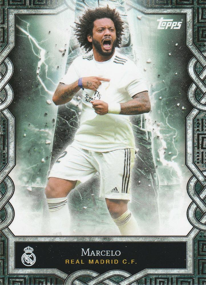 2024 Topps Real Madrid Fan Set Monolith Marcelo #MO-2 Real Madrid CF