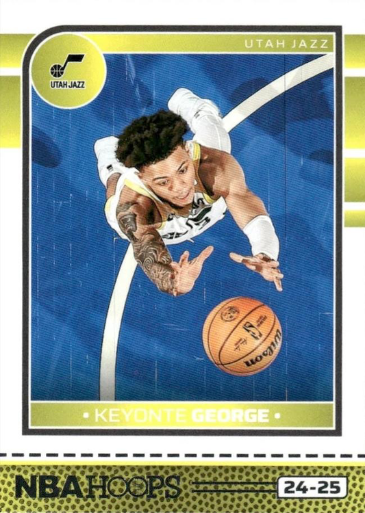 2024 Panini Hoops Keyonte George #50 Utah Jazz