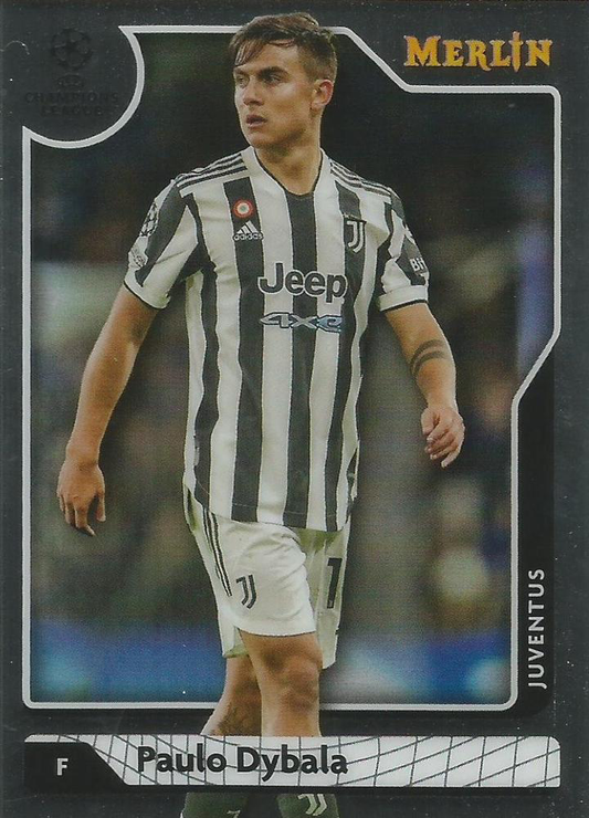 2021 Topps Merlin UEFA Club Competitions Paulo Dybala #82 Juventus