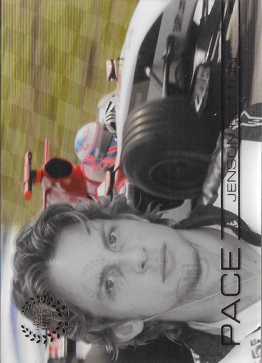 2005 Futera Grand Prix Jenson Button #03 BAR